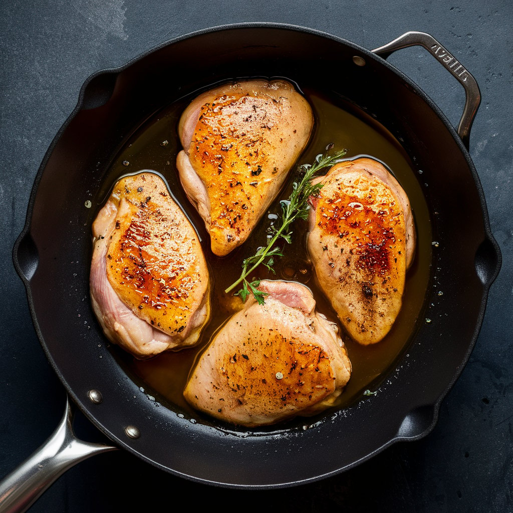 One-Pan Lemon Garlic Chicken Recipe – Quick & Easy Weeknight Dinner