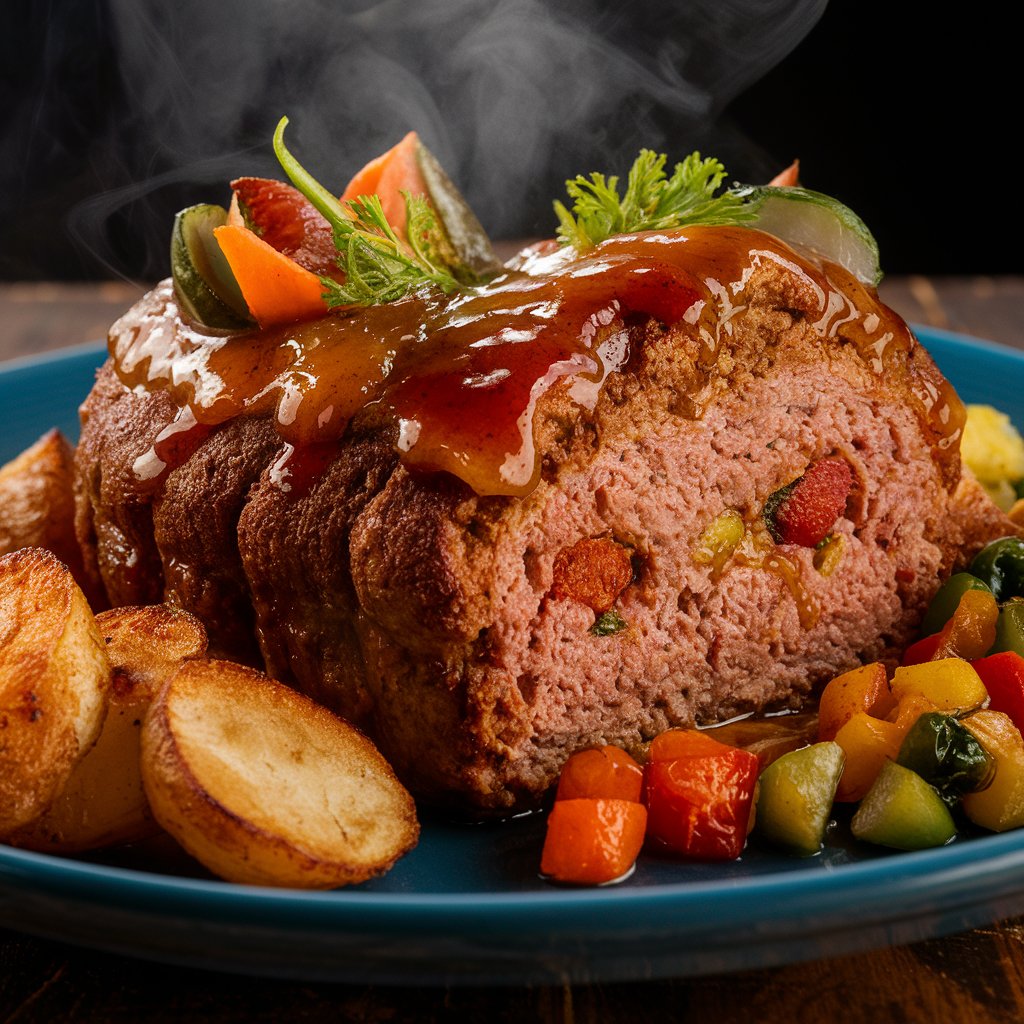 Classic Meatloaf with a Twist: A Comforting Family Favorite