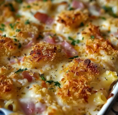 Easy Chicken Cordon Bleu Casserole – Cheesy Comfort Food