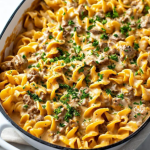 Beef Stroganoff Casserole