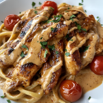 Creamy Cajun Chicken with Parmesan Pasta Sauce Recipe