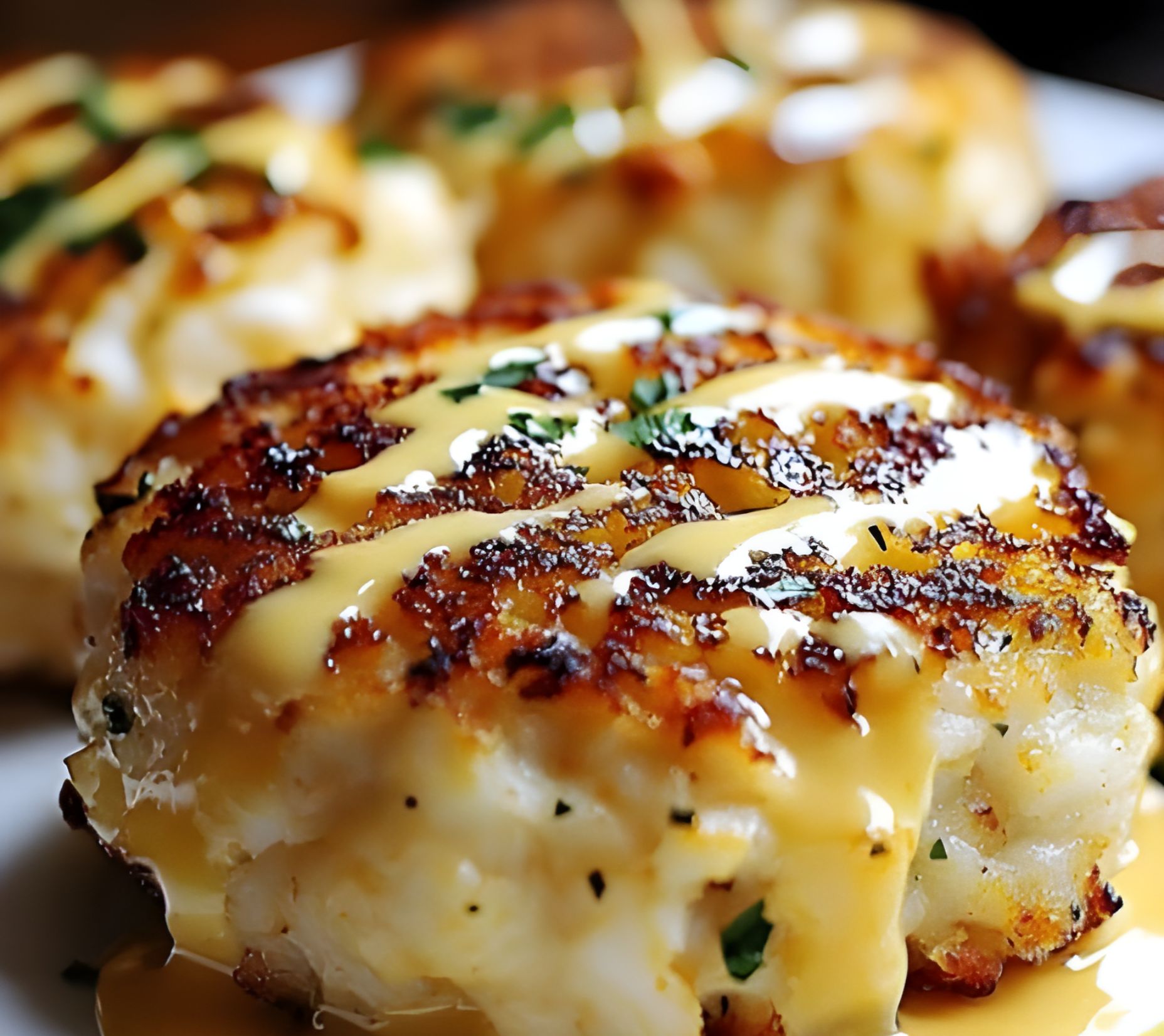 Easy Cheddar Bay Crab Cakes