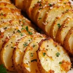 Sliced, Baked, Potatoes, Recipe